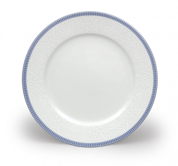 Talíř desertní Nina, Modrá krajka