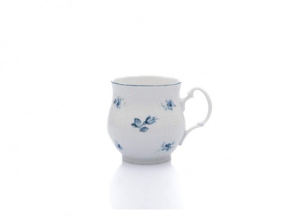 Hrnek Jonáš Bernadotte, 6 dílný, Modrá kytička