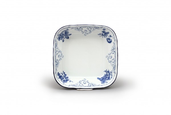 Mísa kompotová Bernadotte, Modrobílá