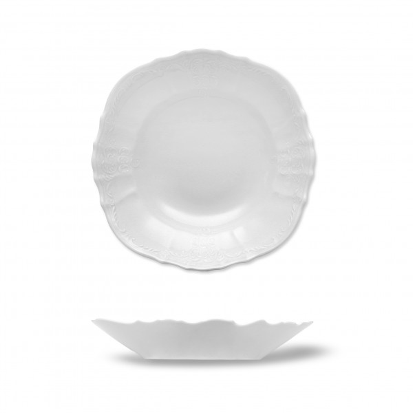 Miska kompotová 16 Bernadotte - bílé nedekor 