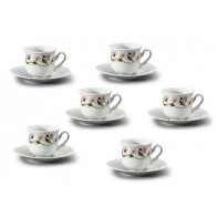 Šapo kávové Constance, 12 dílná, Sedmikrásky