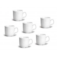 Hrnek dětský Bernadotte, 6 dílný, Bílá