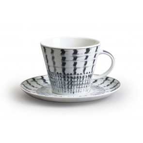 Šálek s podšálkem Tom, Mřížka šedá