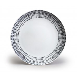 Talíř mělký Elegance, Mřížka šedá