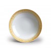 Talíř hluboký  Elegance, Mřížka Žlutá