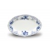 Mísa oválná Bernadotte, Modrobílá