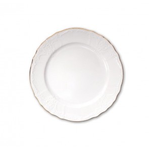 Talíř desertní  Bernadote, Bílá