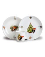 Dětská jídelní souprava, Krteček a vánoce
